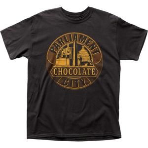 Parliament Chocolate City Mens T Shirt Black Parl02
